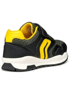 Sneakers "Pavel" zwart/geel