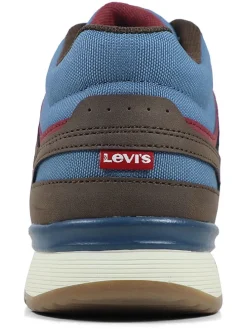 Sneakers "Sierra" bruin/blauw