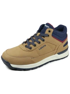 Sneakers "Sierra" lichtbruin/blauw