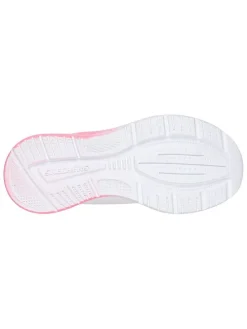 Sneakers wit/lichtroze