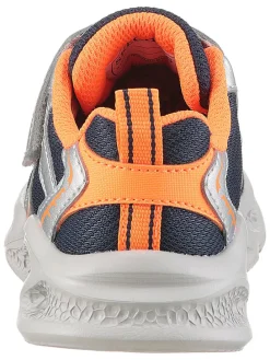 Sneakers zilverkleurig/donkerblauw