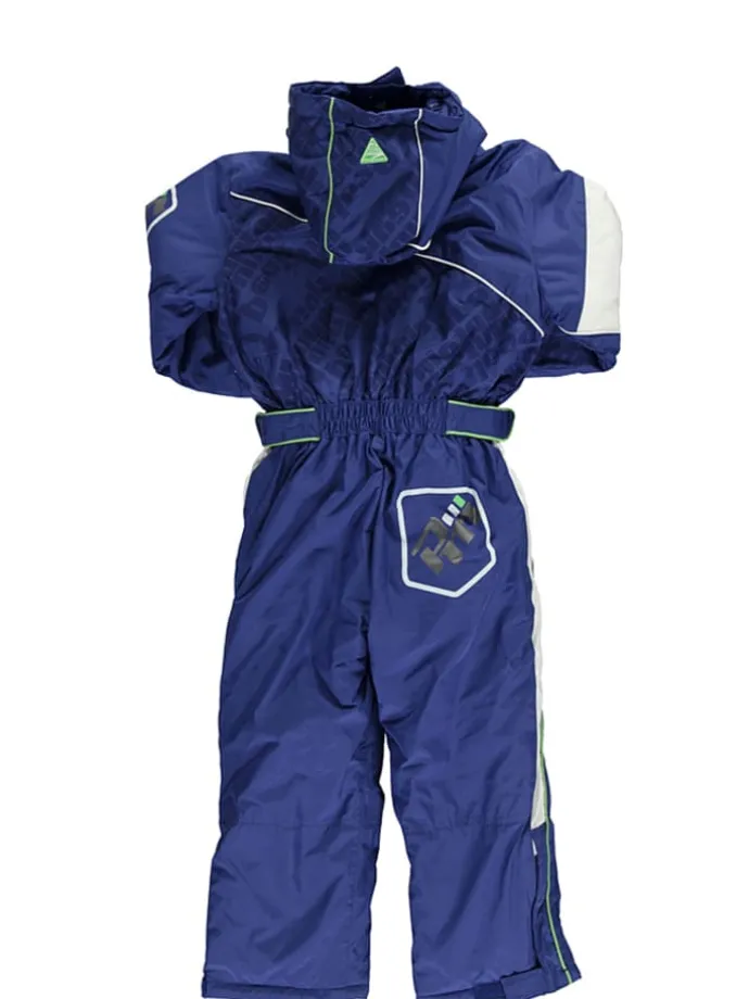Sneeuwpak blauw/wit