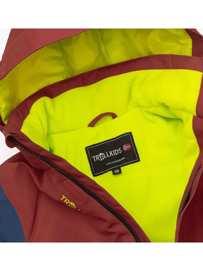 Sneeuwpak "Hallingdal" bruinrood/zwart