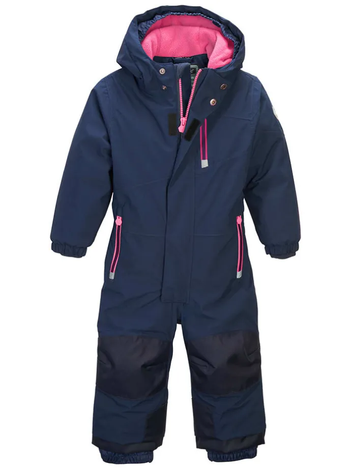 Sneeuwpakje donkerblauw/roze