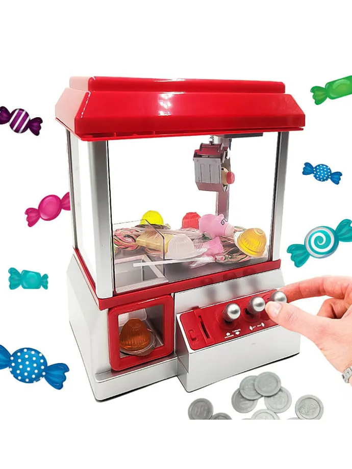 Snoepautomaat "Mad Monkey" rood