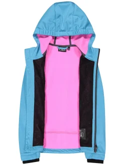 Softshelljas blauw