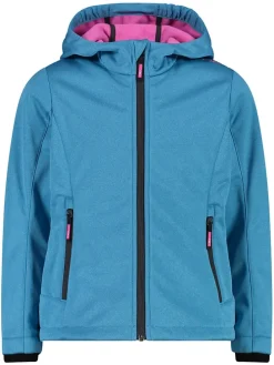 Softshelljas blauw