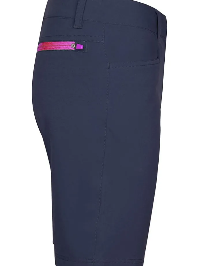 Softshellshort "Haugesund" donkerblauw