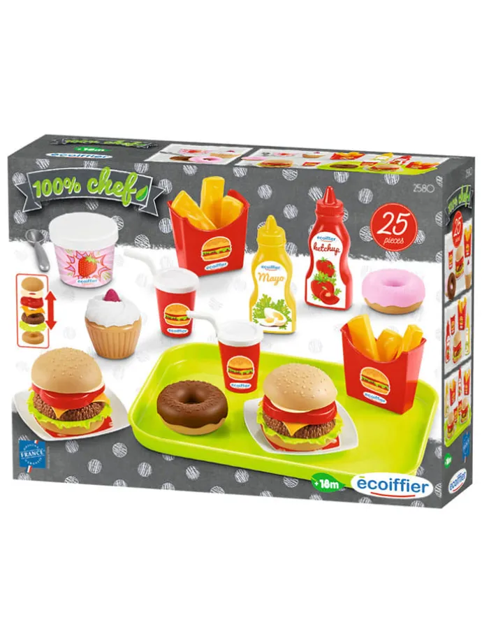 Speel-fastfoodset - vanaf 18 maanden