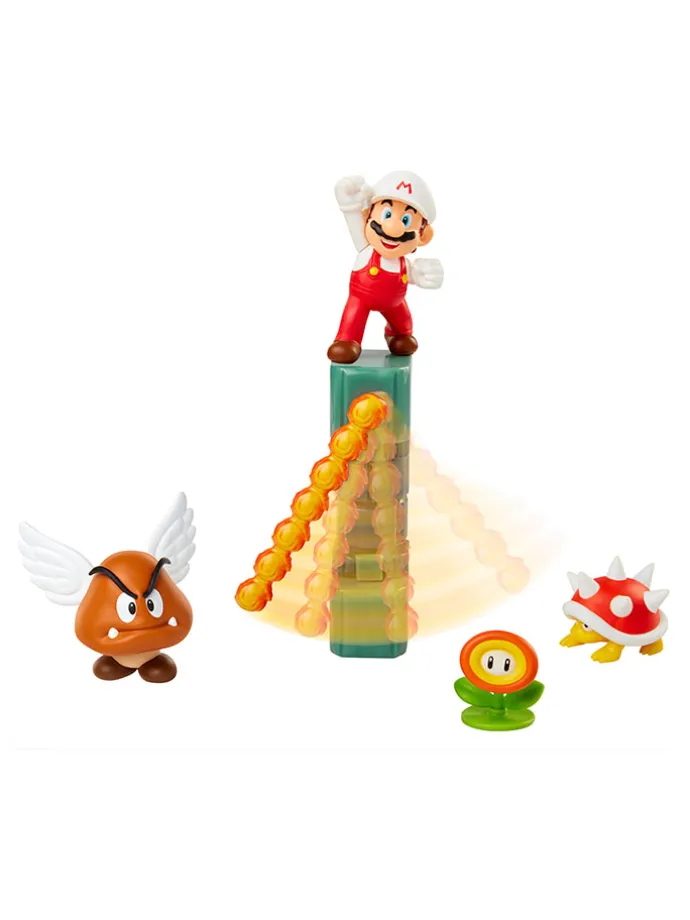Speelset "Nintendo Lava Castle Diorama" - vanaf 3 jaar