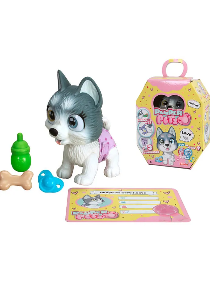 Speelset "Pamper Petz Husky" - vanaf 3 jaar