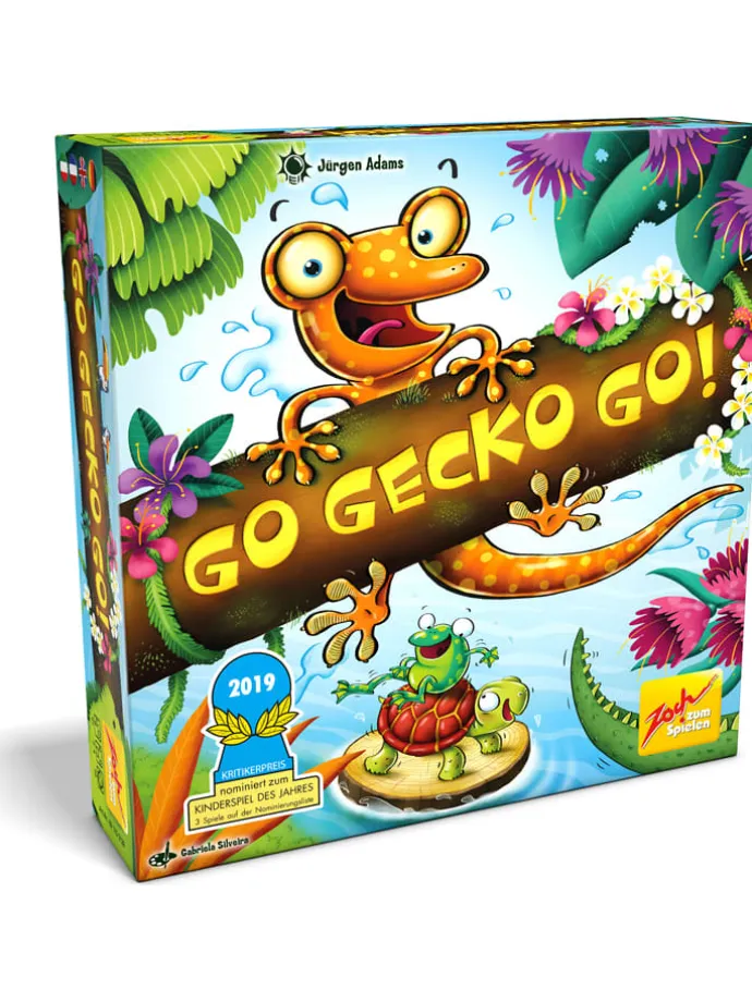 Spel "Go Gecko Go" - vanaf 6 jaar