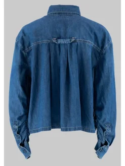 Spijkerblouse blauw