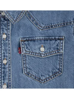 Spijkerblouse blauw