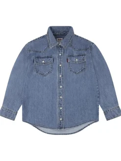 Spijkerblouse blauw