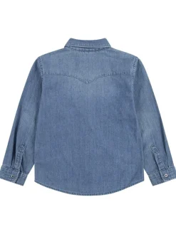 Spijkerblouse blauw