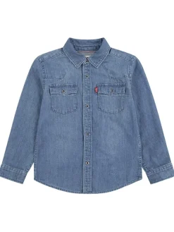 Spijkerblouse blauw