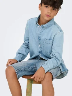 Spijkerblouse 