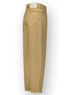 Spijkerbroek - balloon fit - beige