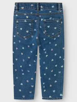 Spijkerbroek "Bella" - mom fit - blauw