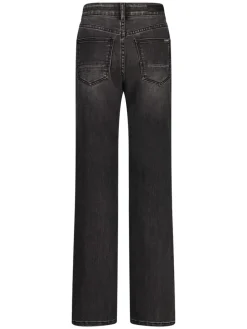 Spijkerbroek "Cindy" - comfort fit - zwart