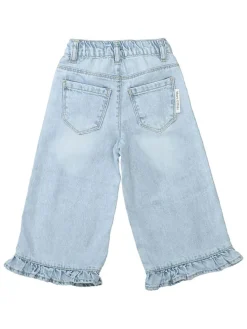 Spijkerbroek - comfort fit - lichtblauw
