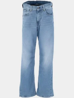 Spijkerbroek - comfort fit - lichtblauw