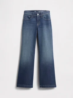 Spijkerbroek - flare fit - blauw