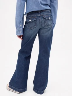 Spijkerbroek - flare fit - blauw