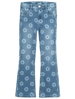 Spijkerbroek - flare fit - blauw