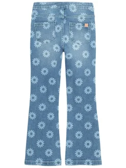 Spijkerbroek - flare fit - blauw