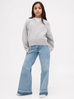 Spijkerbroek - flare fit - lichtblauw
