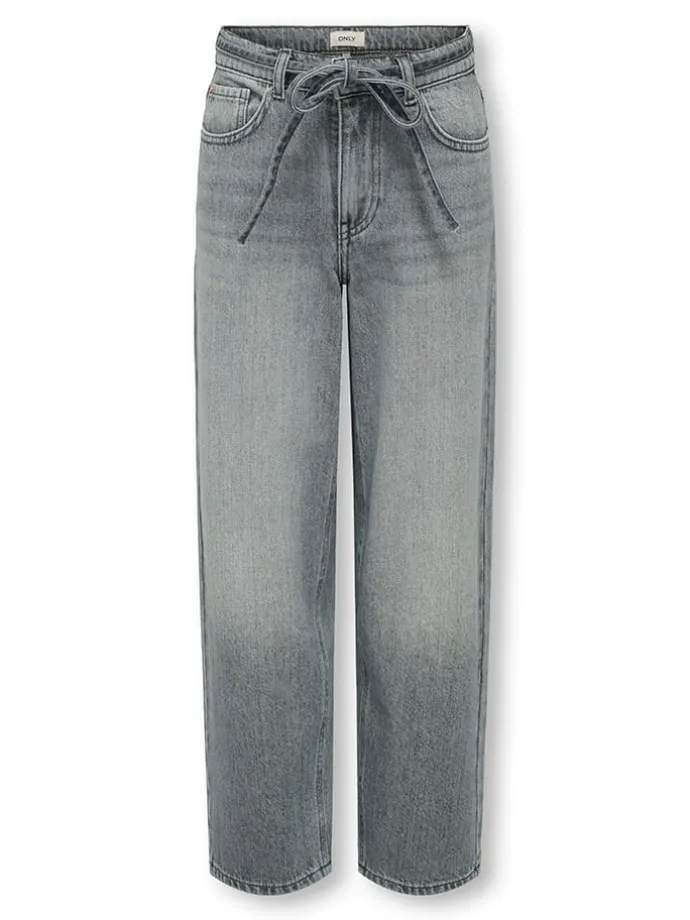 Spijkerbroek "Gianna" - comfort fit - grijs