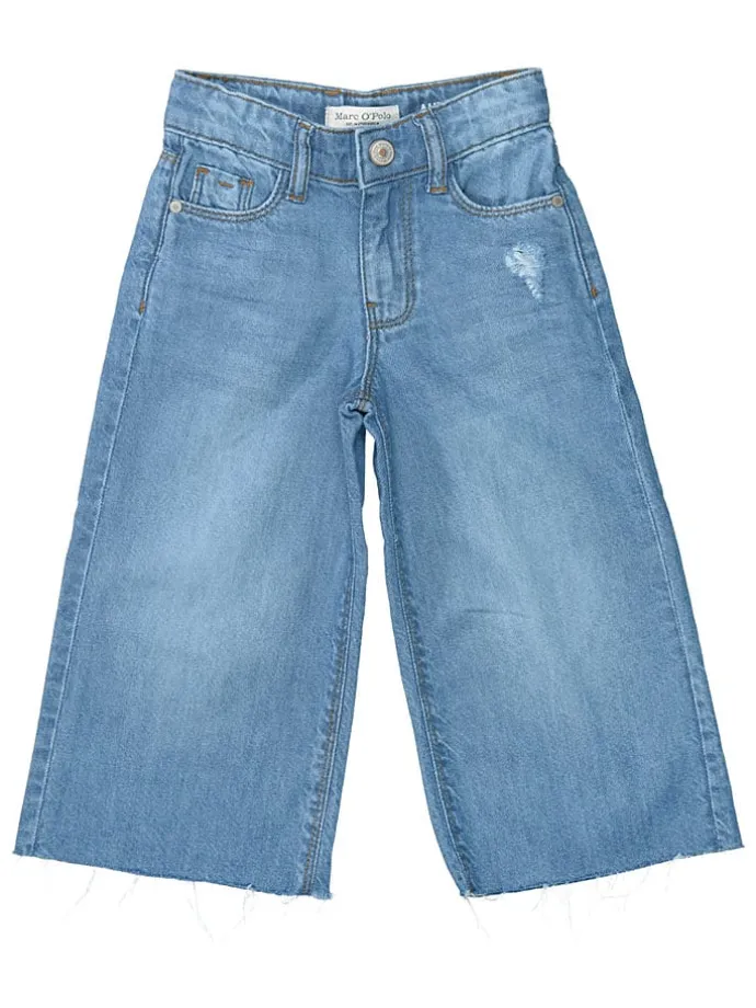 Spijkerbroek - loose fit - blauw