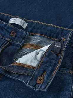 Spijkerbroek "Polly" - comfort fit - donkerblauw