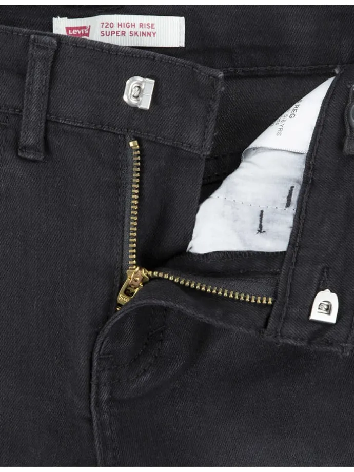 Spijkerbroek - skinny fit - zwart