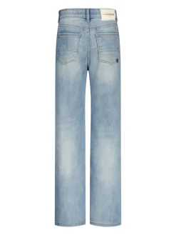 Spijkerbroek - wide leg - lichtblauw