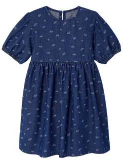 Spijkerjurk ''Louisette'' donkerblauw