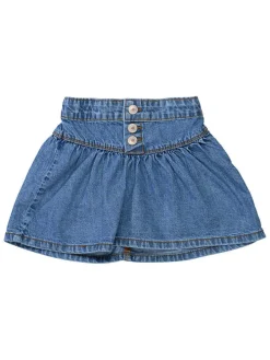 Spijkerrok blauw