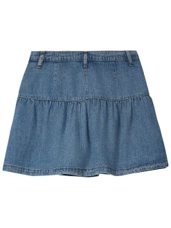 Spijkerrok blauw