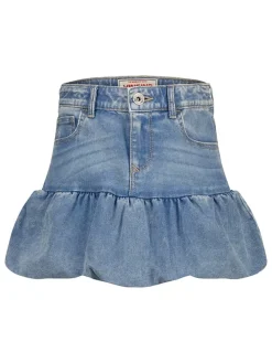 Spijkerrok blauw