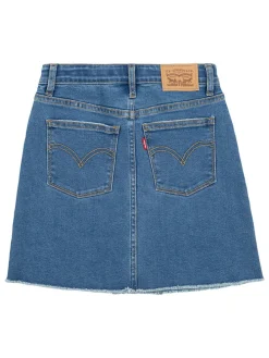 Spijkerrok blauw