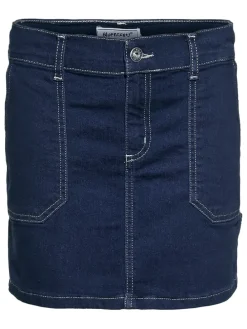 Spijkerrok donkerblauw