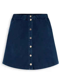 Spijkerrok donkerblauw