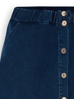 Spijkerrok donkerblauw