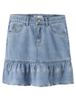 Spijkerrok "Hallie" blauw
