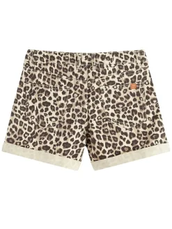 Spijkershort beige