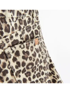 Spijkershort beige