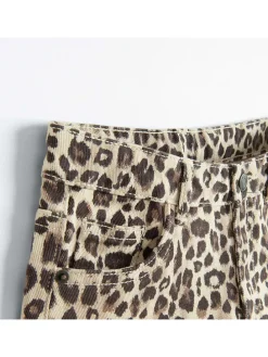 Spijkershort beige