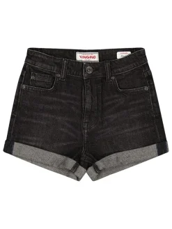 Spijkershort "Donalie" antraciet